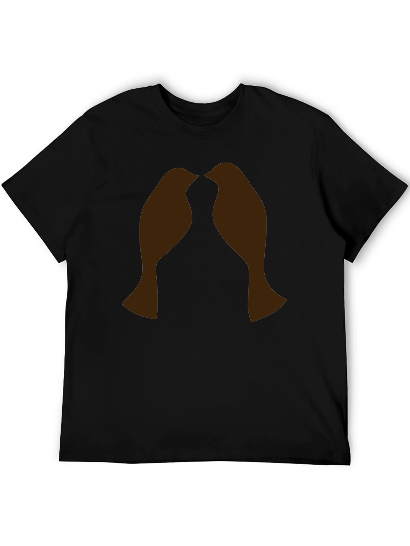 Lovebirds Graphic T-Shirt - Black