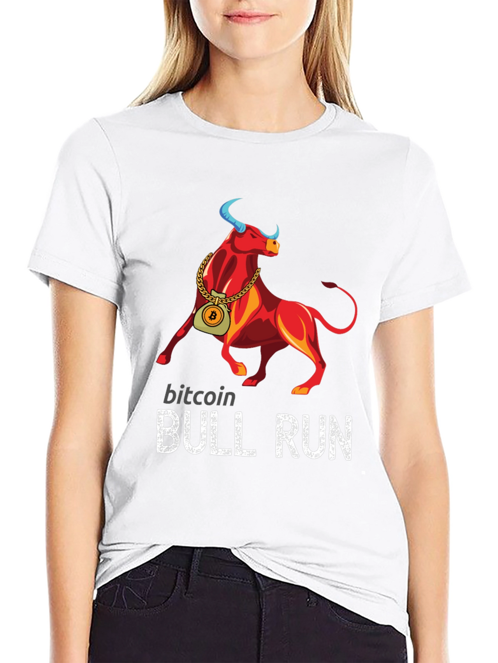 Bitcoin Bull Run Graphic T-Shirt