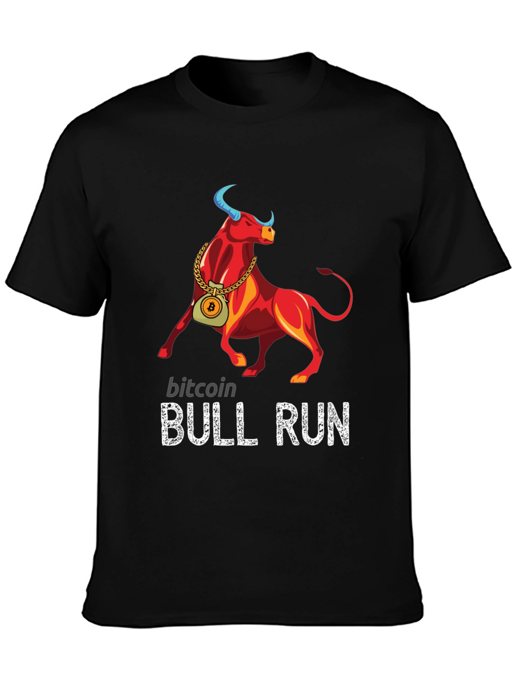 Bitcoin Bull Run Graphic T-Shirt