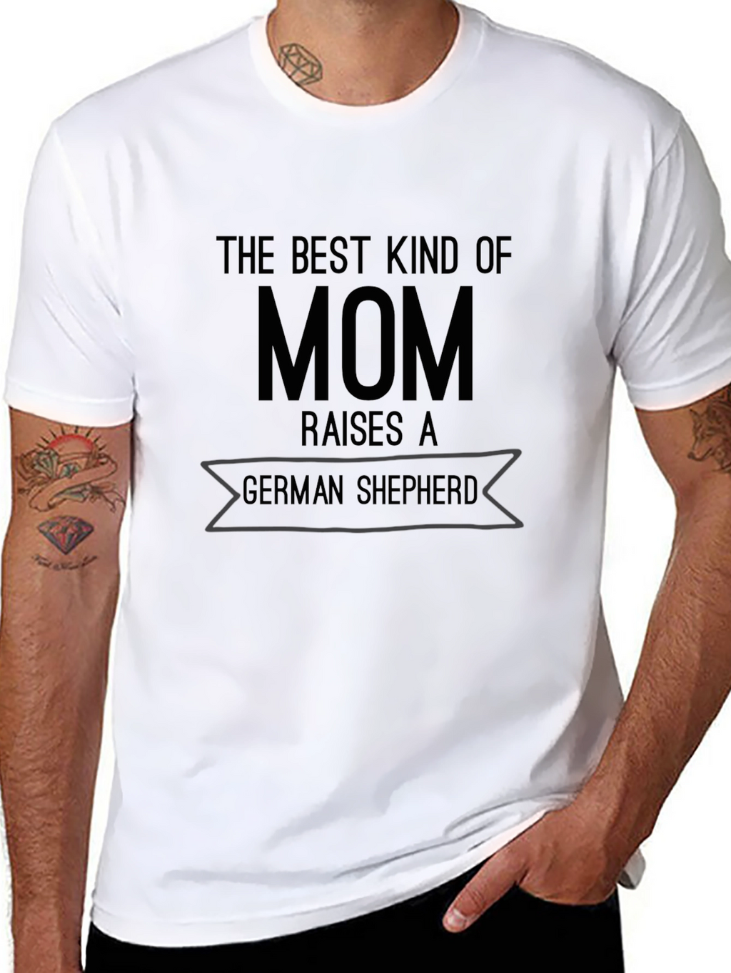 Best Kind of Mom German Shepherd T-Shirt