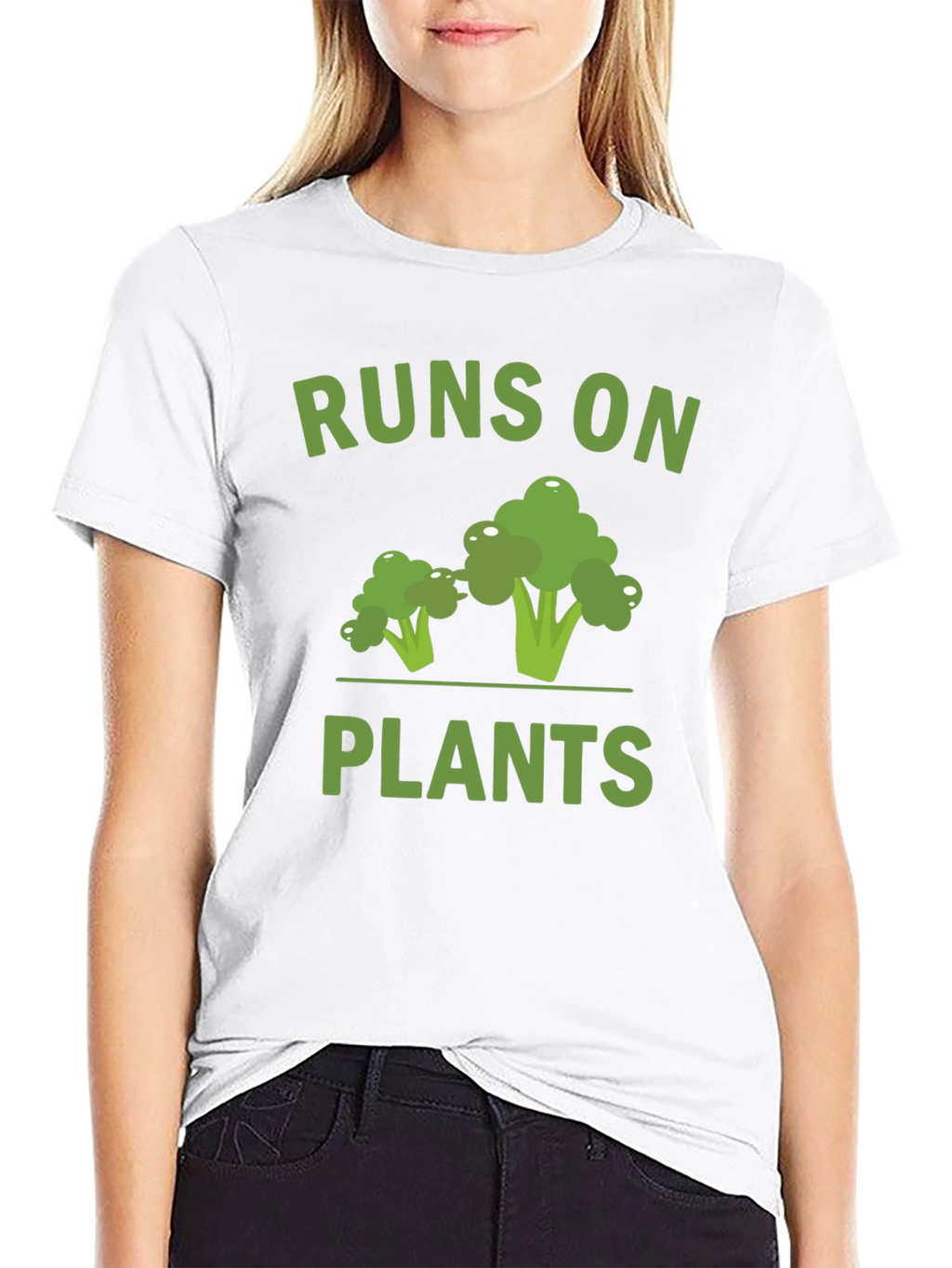 Runs on Plants Vegan T-Shirt