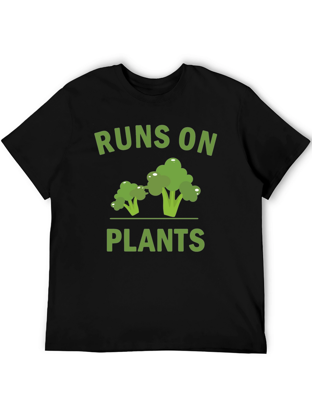 Runs on Plants Vegan T-Shirt