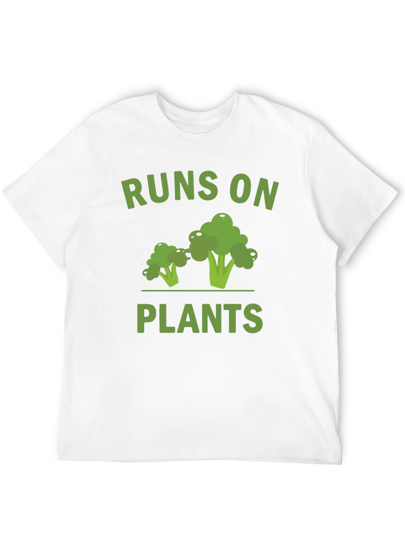 Runs on Plants Vegan T-Shirt