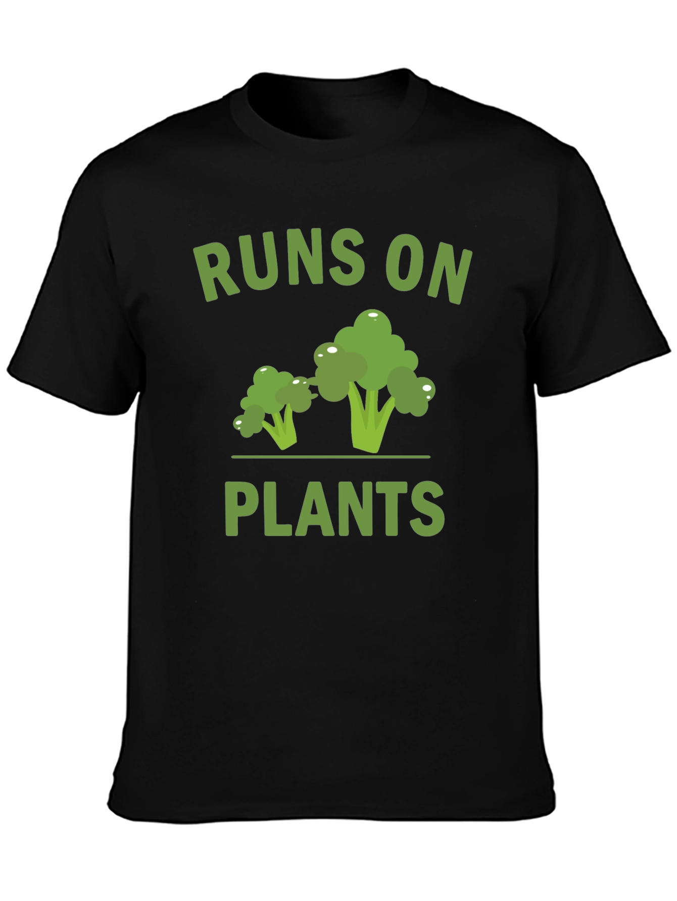 Runs on Plants Vegan T-Shirt