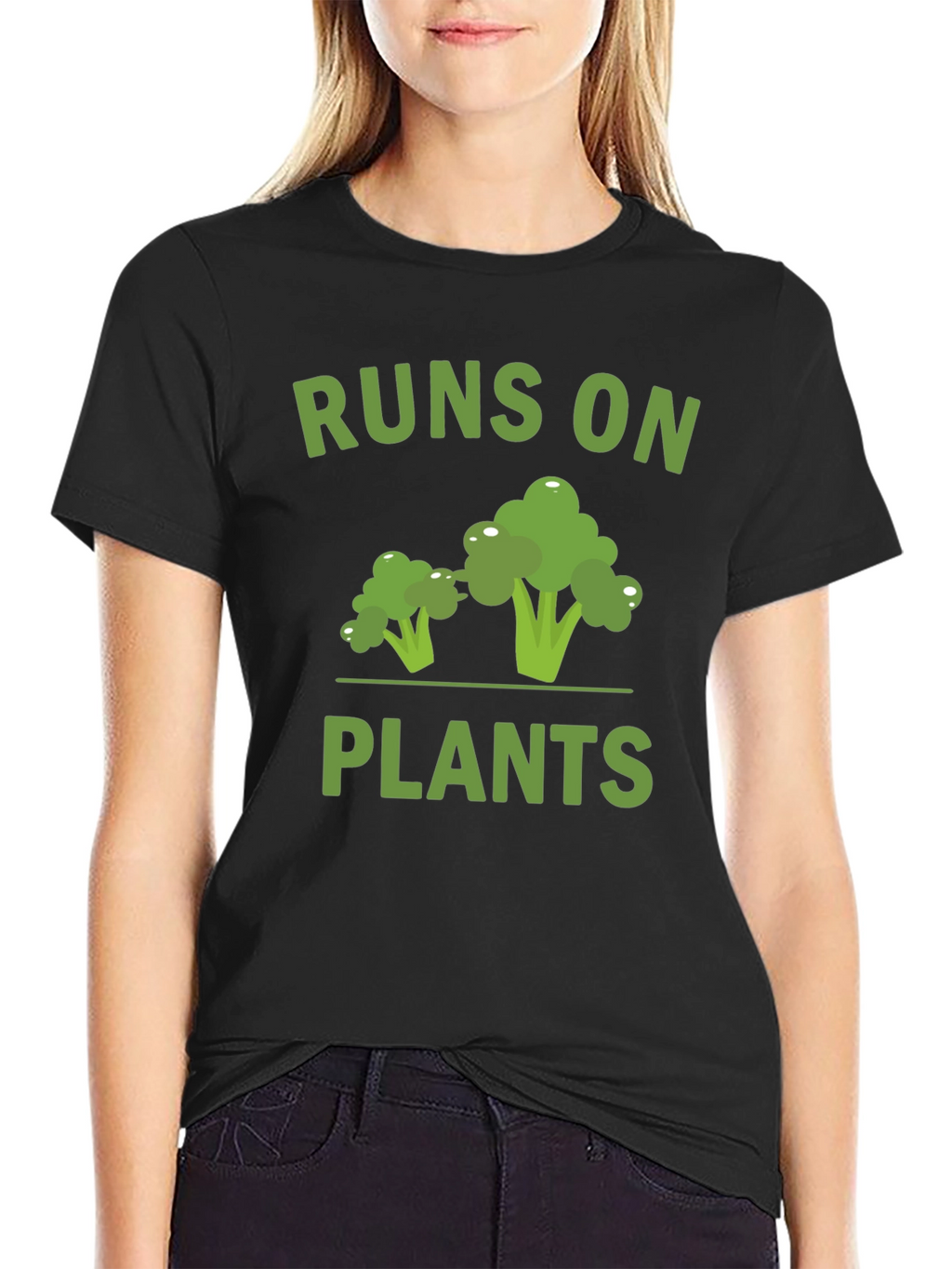 Runs on Plants Vegan T-Shirt