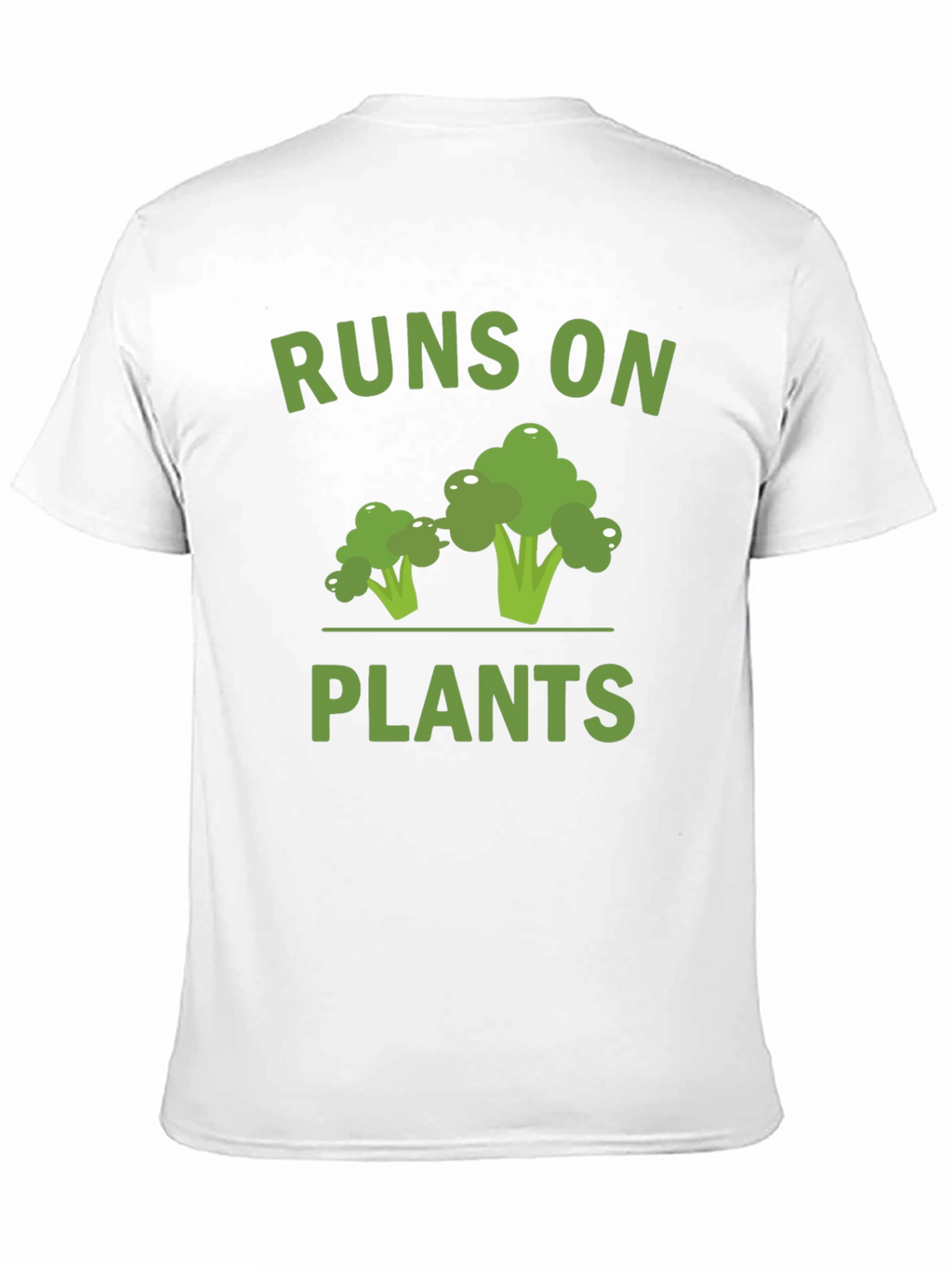 Runs on Plants Vegan T-Shirt