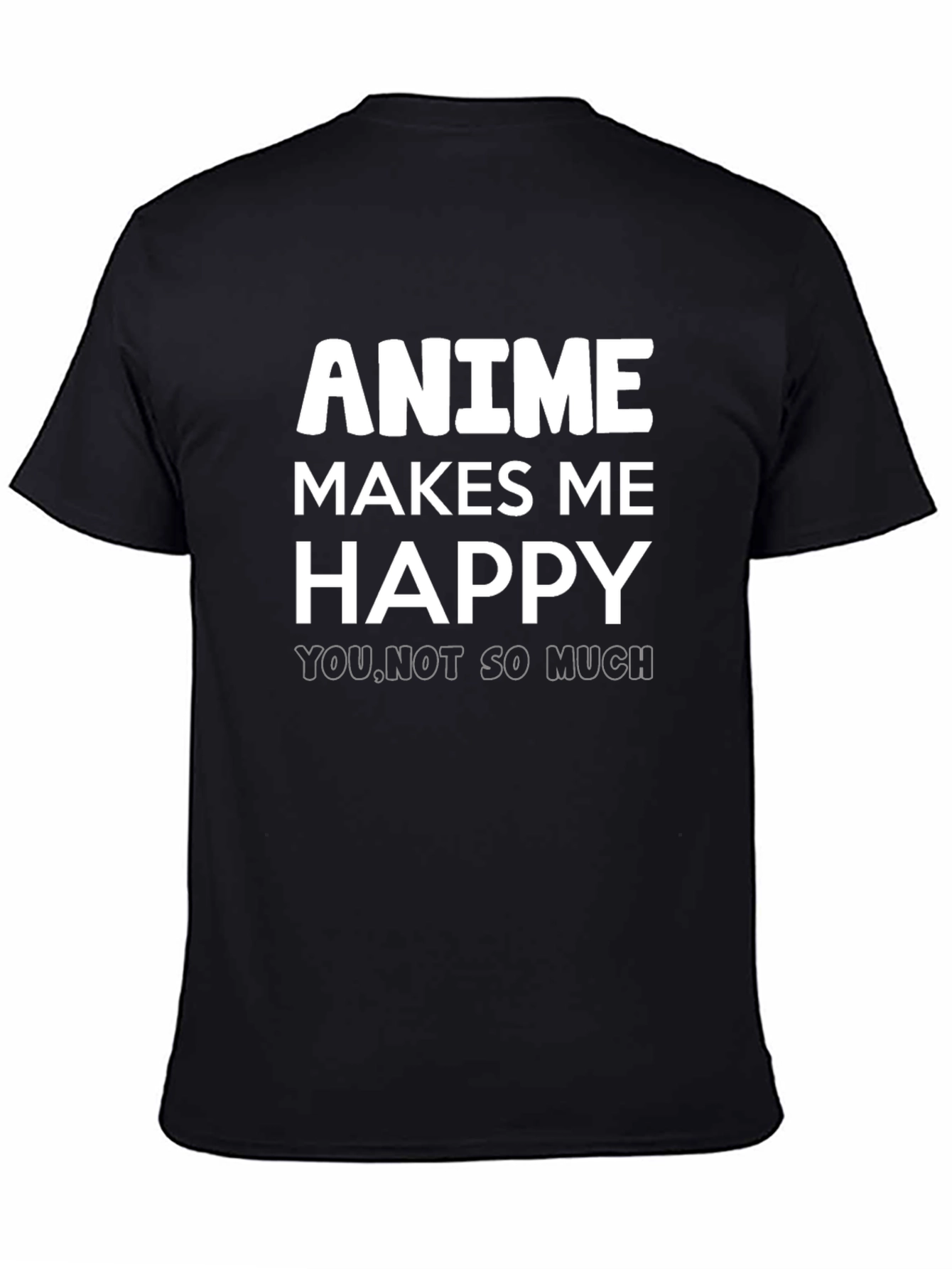 Anime Makes Me Happy Graphic Tee