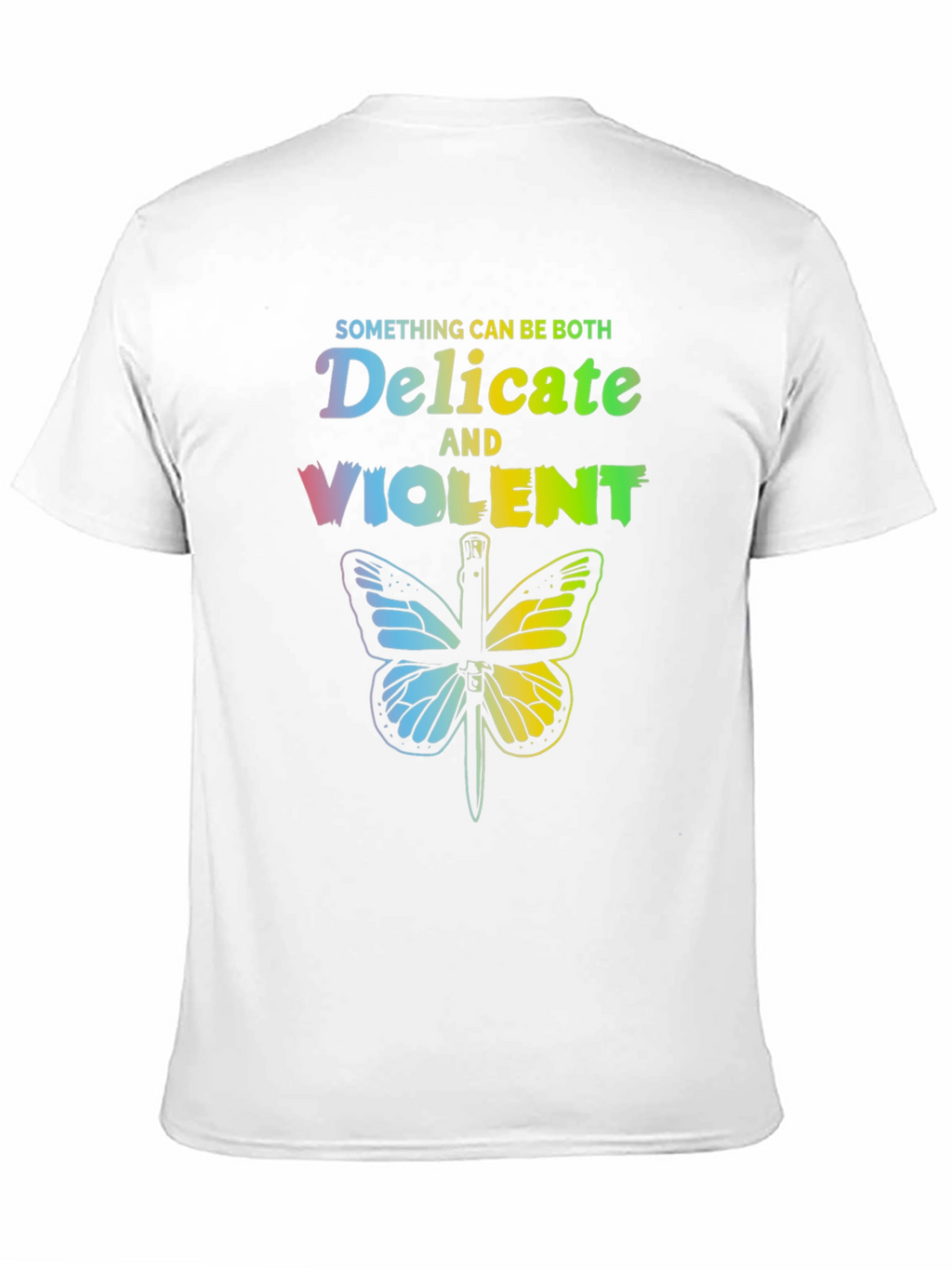 Delicate & Violent Butterfly T-Shirt - Unisex Cotton Tee