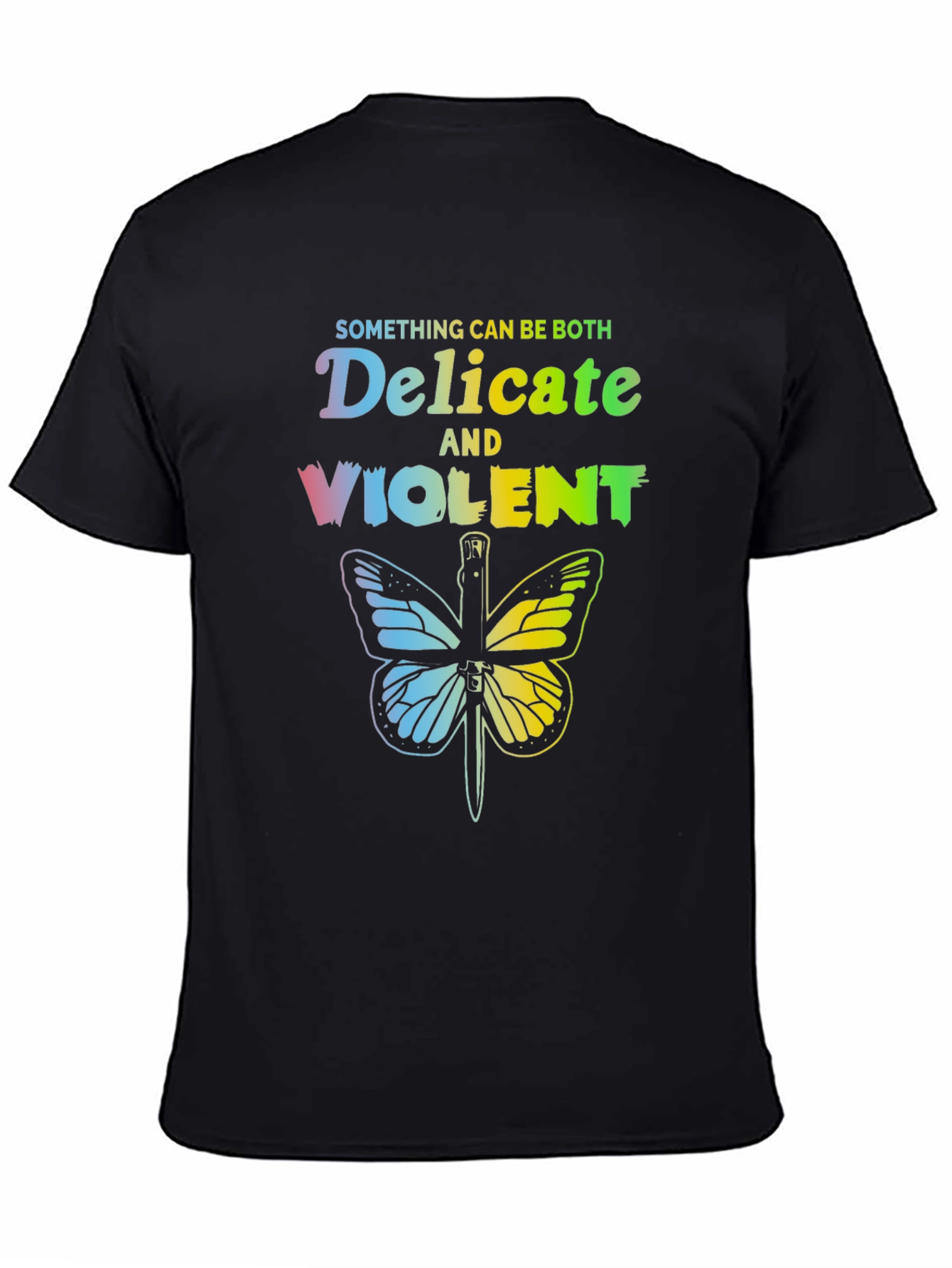 Delicate & Violent Butterfly T-Shirt - Unisex Cotton Tee