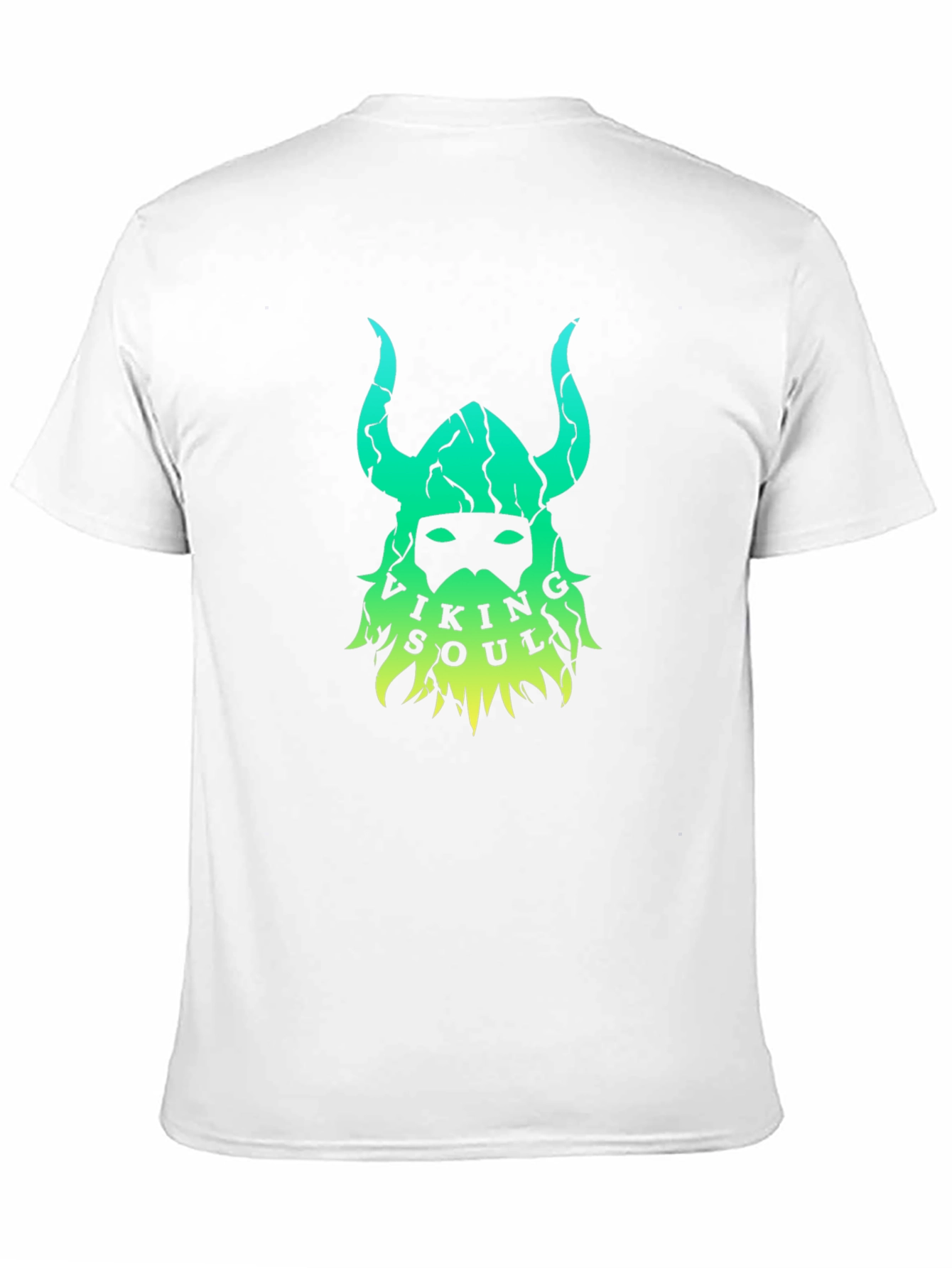 Viking Soul Graphic Tee - Black Cotton Blend
