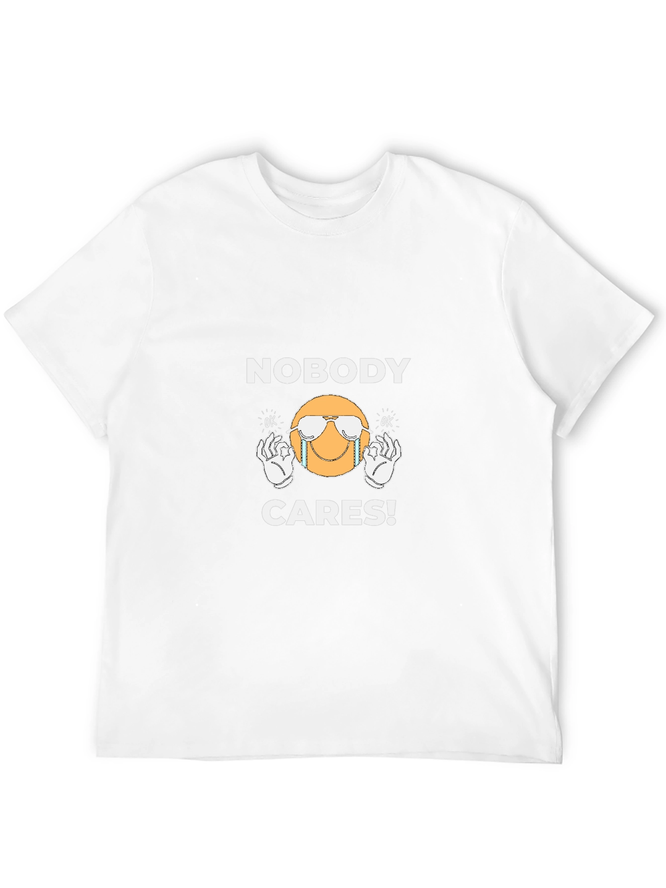 Nobody Cares T-Shirt - Funny Graphic Tee