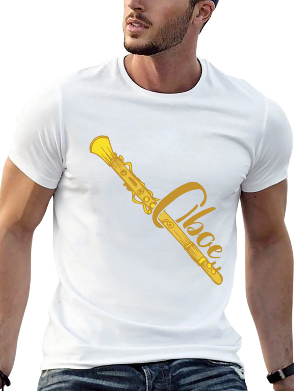 Oboe Graphic T-Shirt - Musicians Tee