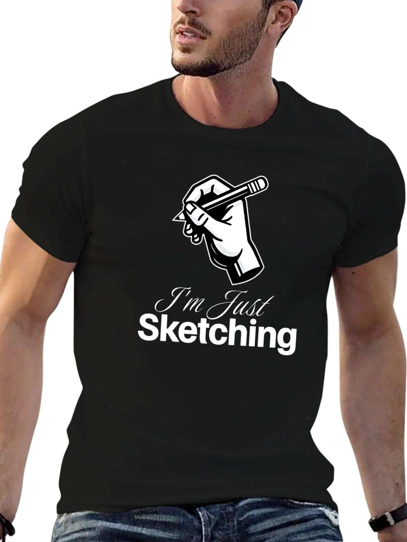 Just Sketching T-Shirt - Artist Graphic Tee