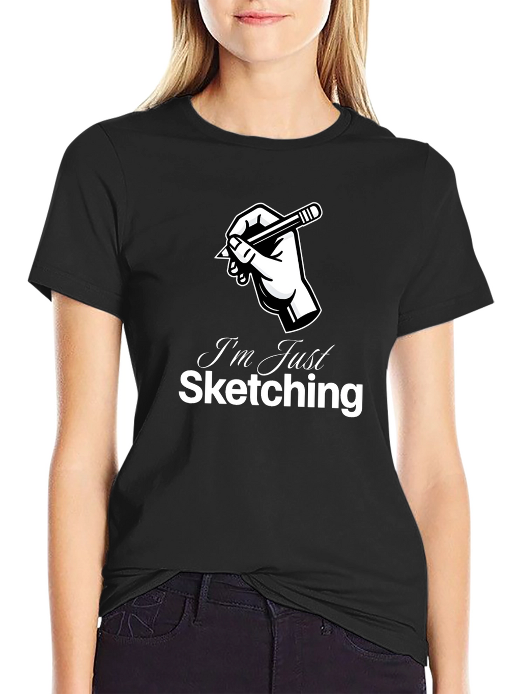 Just Sketching T-Shirt - Artist Graphic Tee