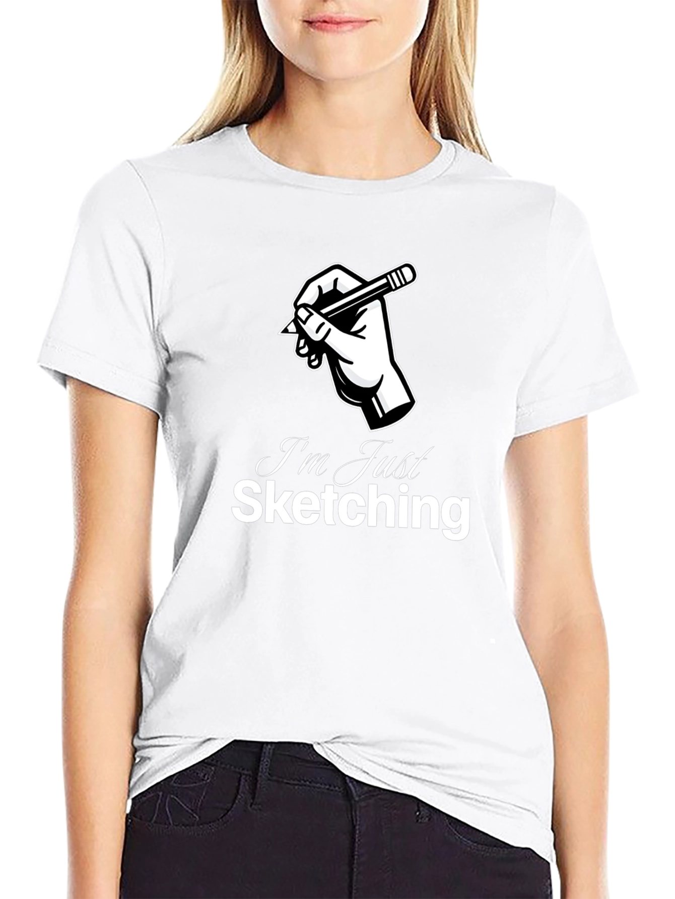 Just Sketching T-Shirt - Artist Graphic Tee