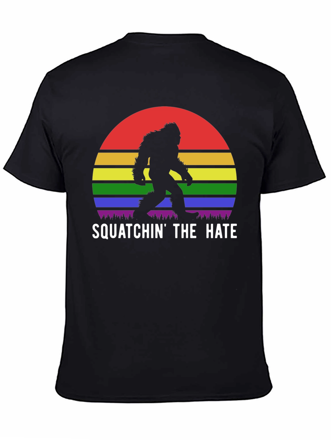 Squatchin the Hate Pride T-Shirt