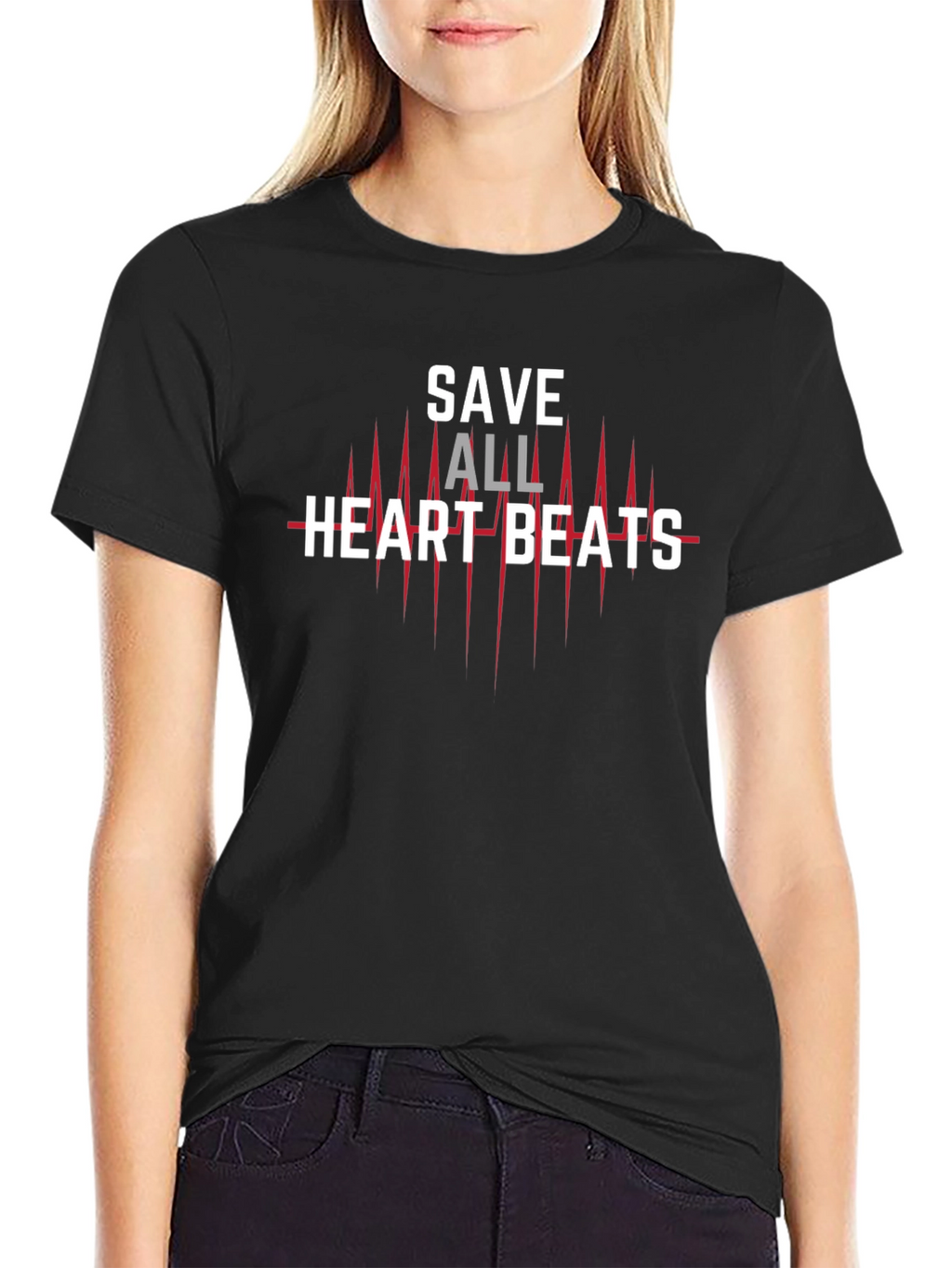 Save All Heart Beats Graphic Tee