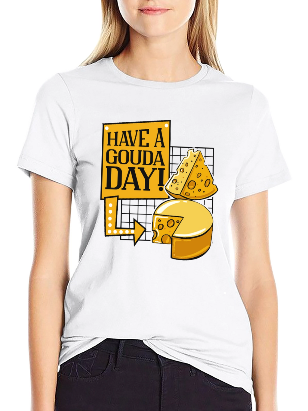 Have a Gouda Day! Cheese Lover Graphic Tee