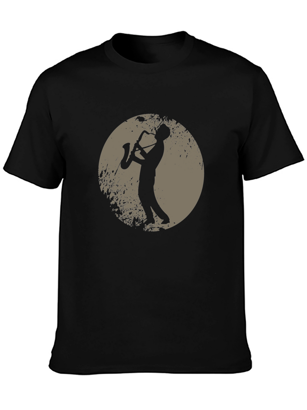 Saxophone Player Graphic T-Shirt - Music Lover Tee