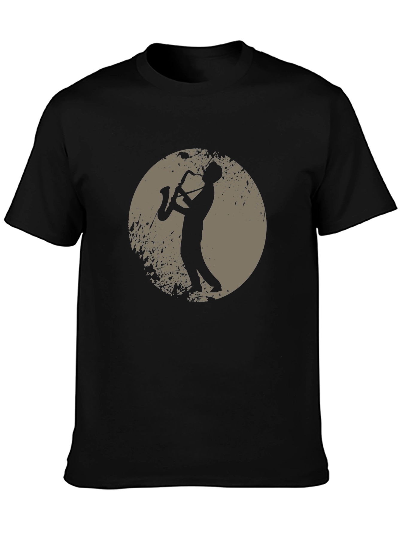 Saxophone Player Graphic T-Shirt - Music Lover Tee