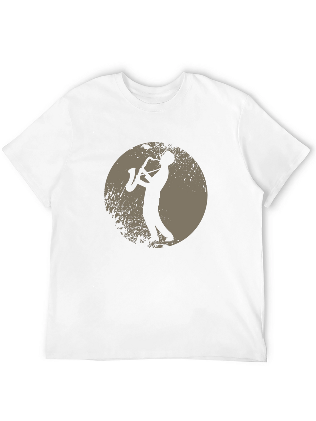Saxophone Player Graphic T-Shirt - Music Lover Tee