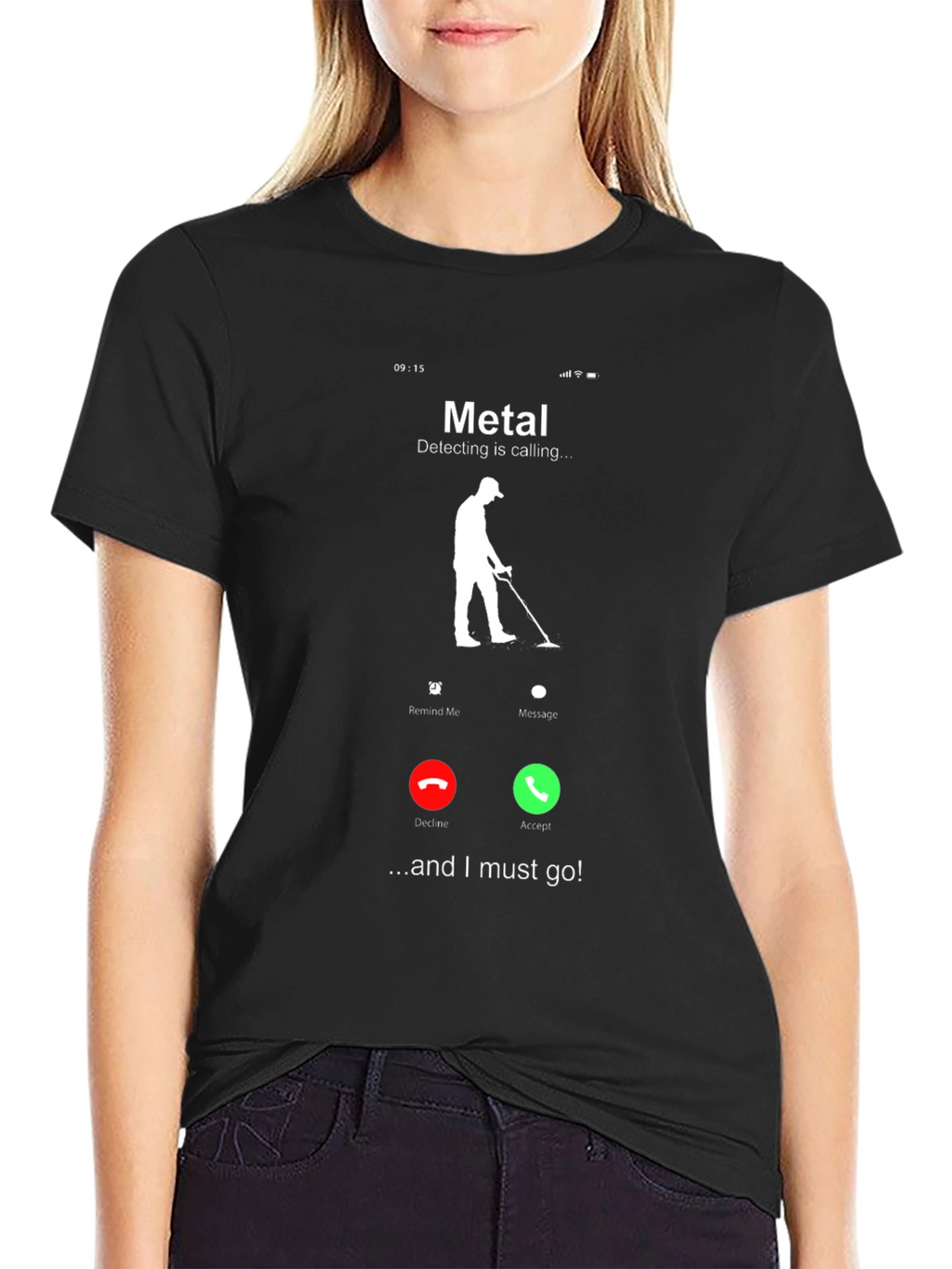 Metal Detecting Calling T-Shirt - Detectorist Gift