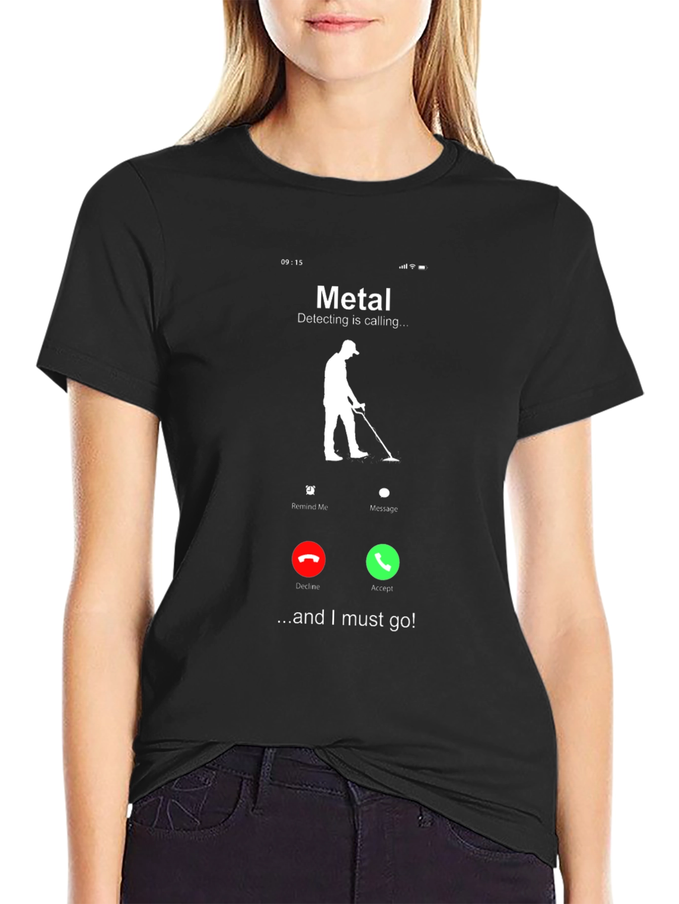 Metal Detecting Calling T-Shirt - Detectorist Gift