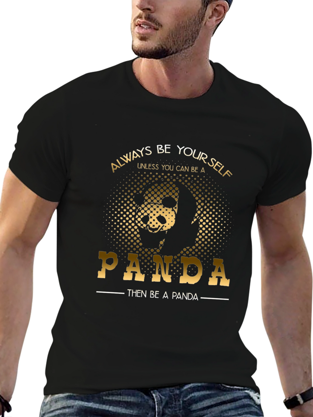 Always Be Yourself Panda T-Shirt