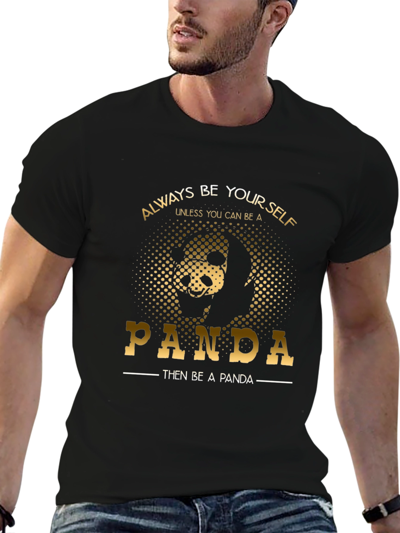 Always Be Yourself Panda T-Shirt