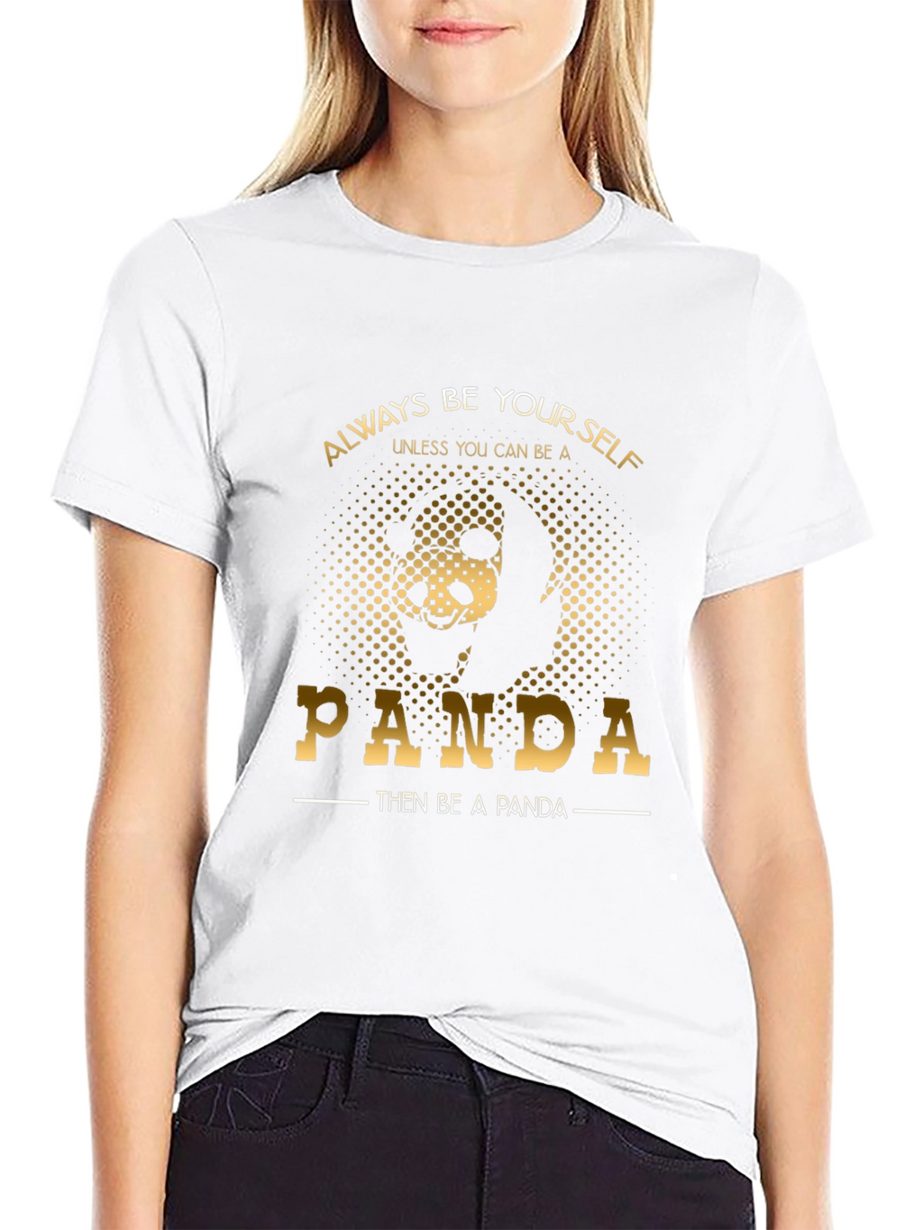 Always Be Yourself Panda T-Shirt