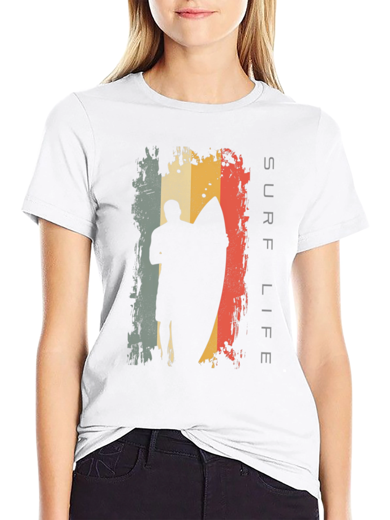Retro Surf Life Graphic Tee