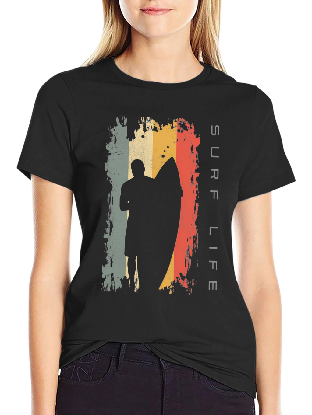Retro Surf Life Graphic Tee