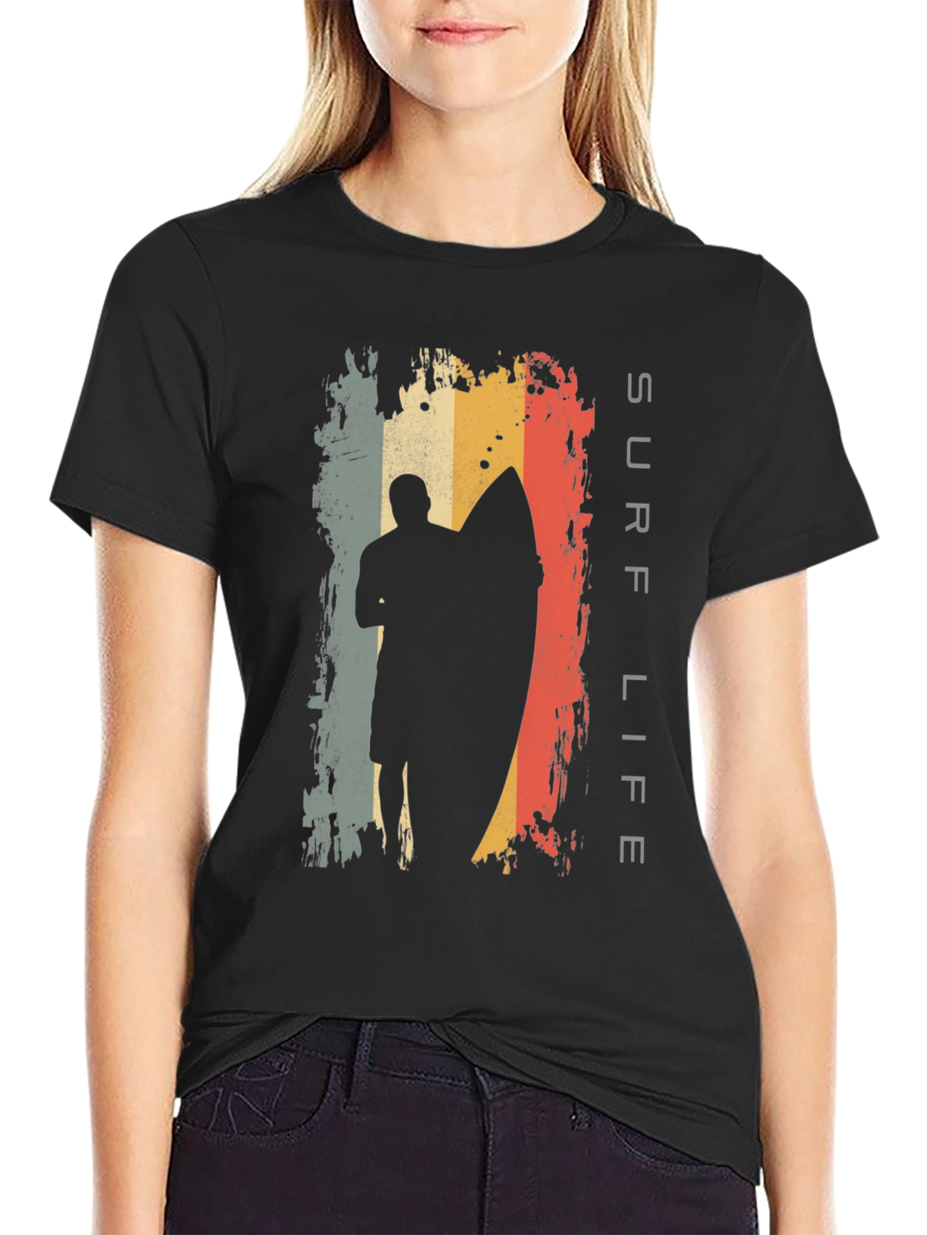Retro Surf Life Graphic Tee