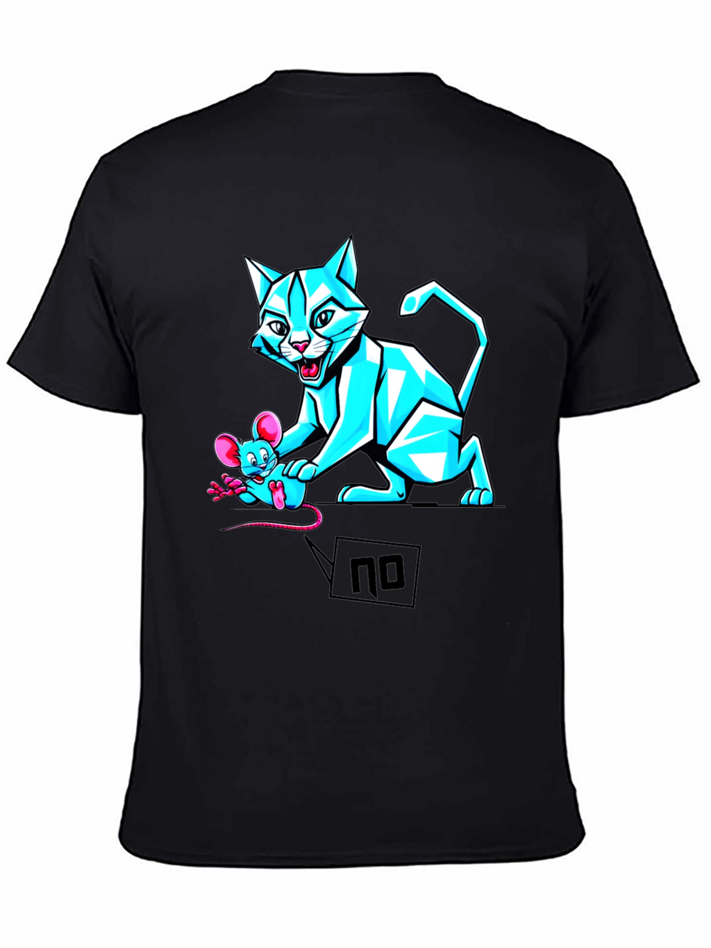 Cat and Mouse Graphic Tee