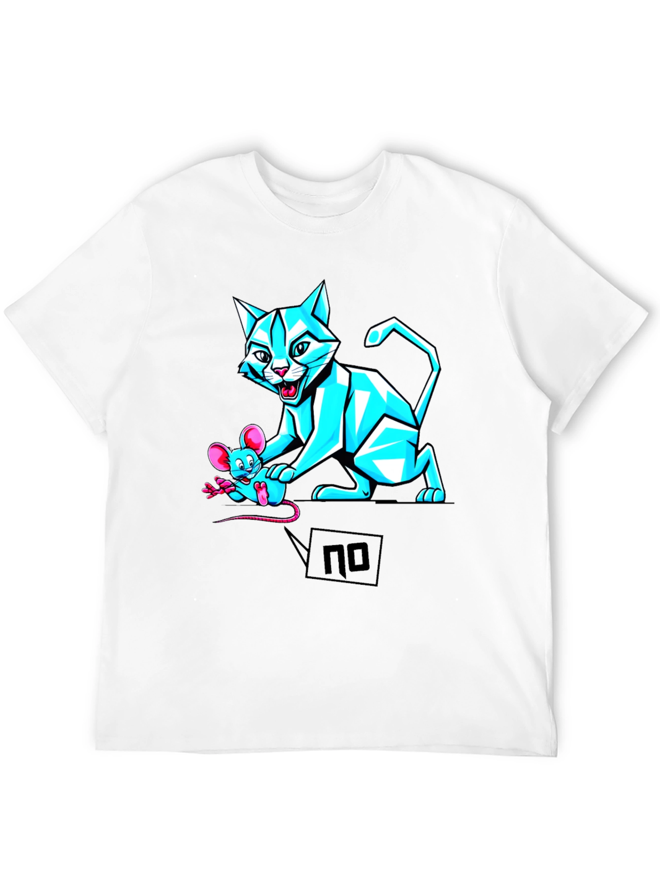 Cat and Mouse Graphic Tee