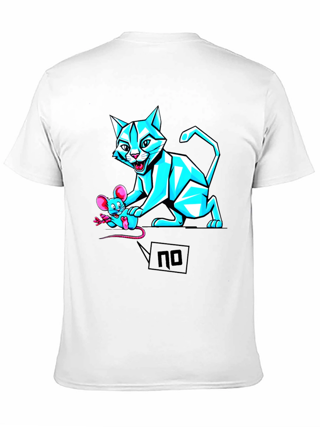 Cat and Mouse Graphic Tee