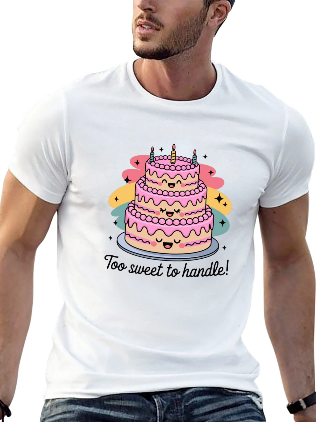 Sweet Treat Tee: Too Sweet to Handle Graphic T-Shirt