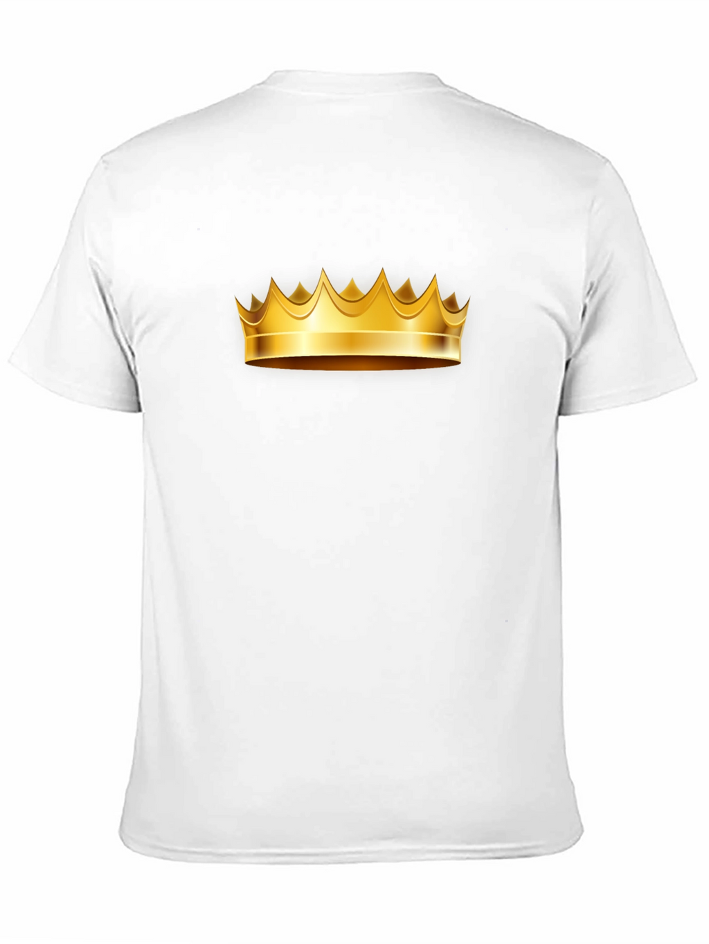 Golden Crown Graphic Tee - Black