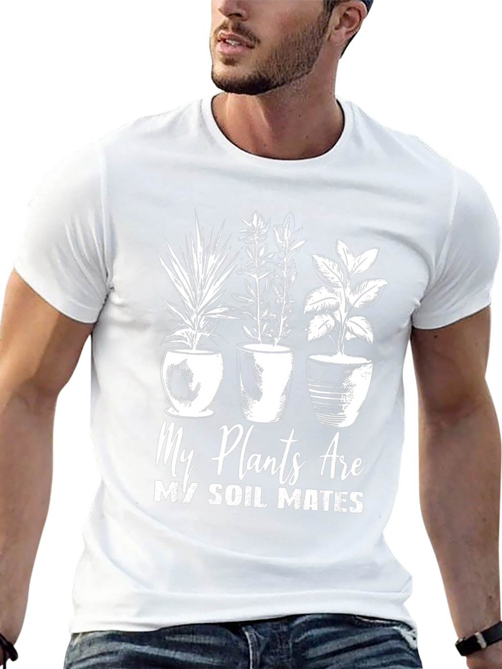 Plants Are My Soil Mates Graphic Tee