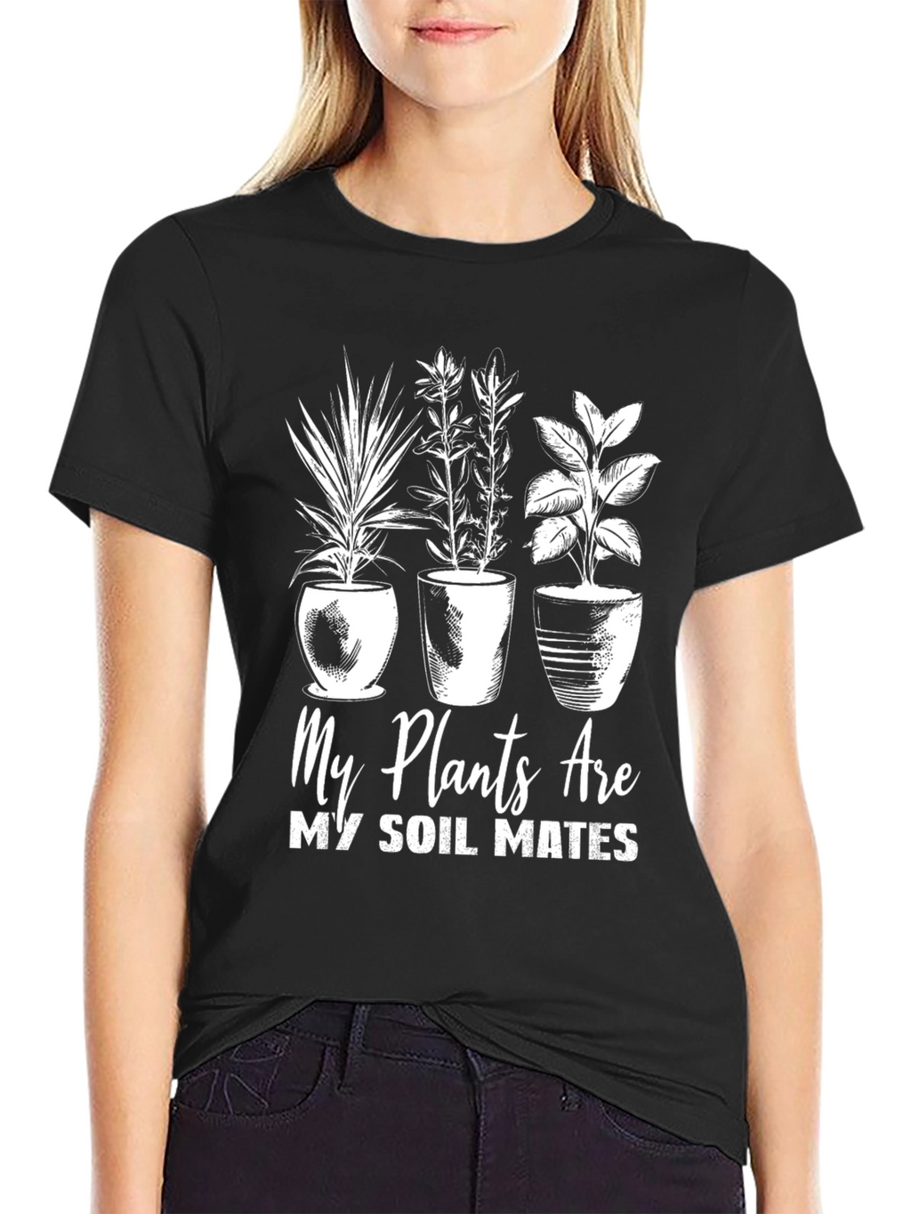 Plants Are My Soil Mates Graphic Tee