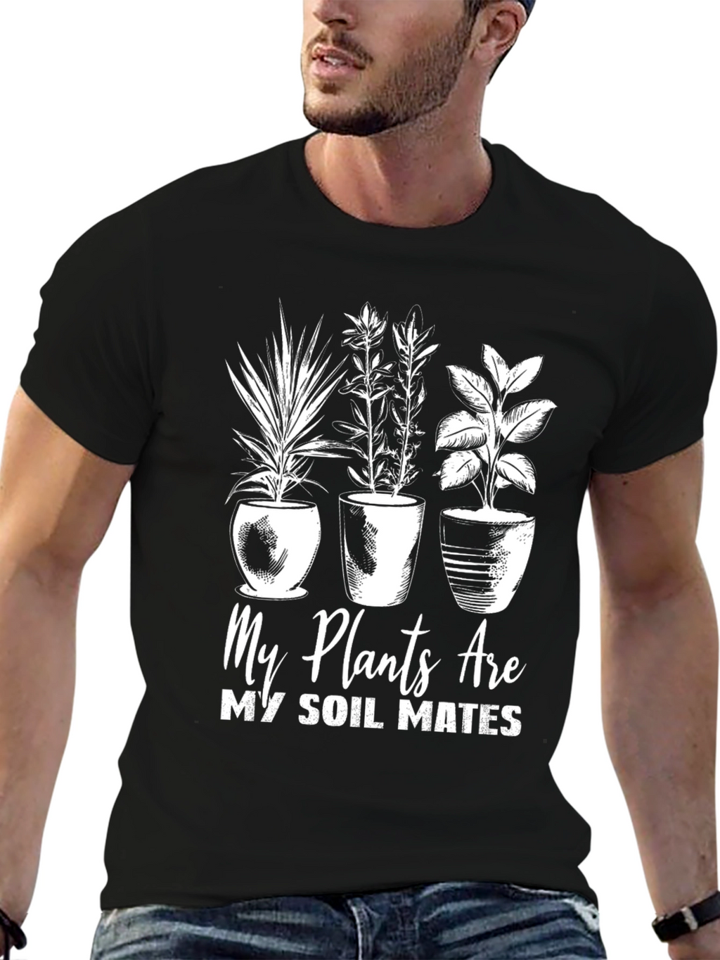 Plants Are My Soil Mates Graphic Tee