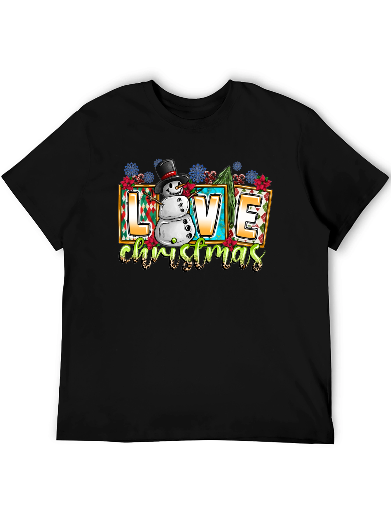 Love Christmas T-Shirt - Holiday Graphic Tee