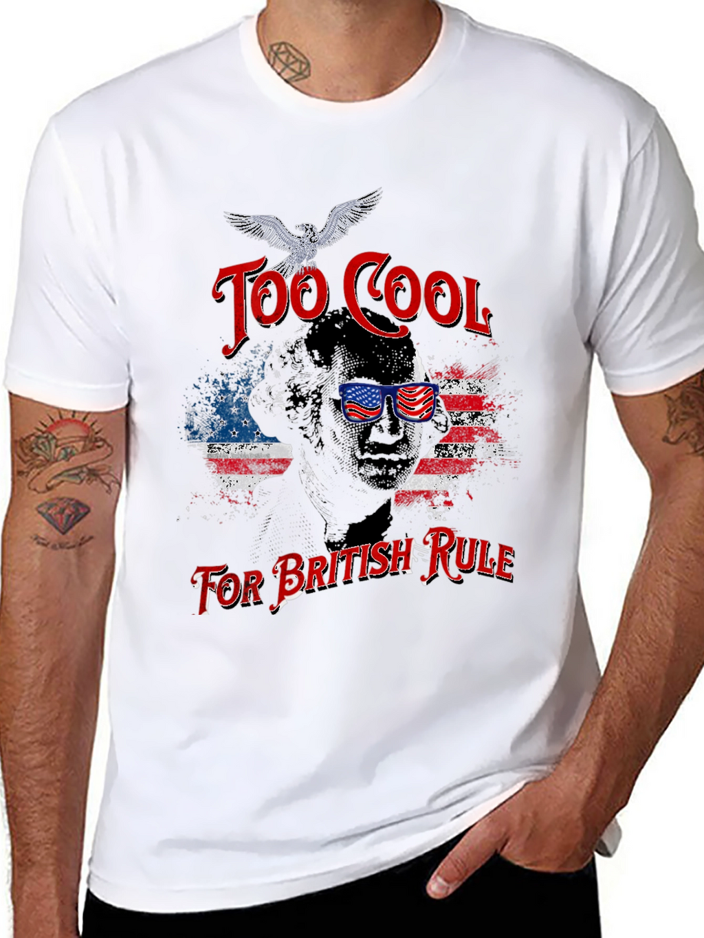 Too Cool Patriotic T-Shirt