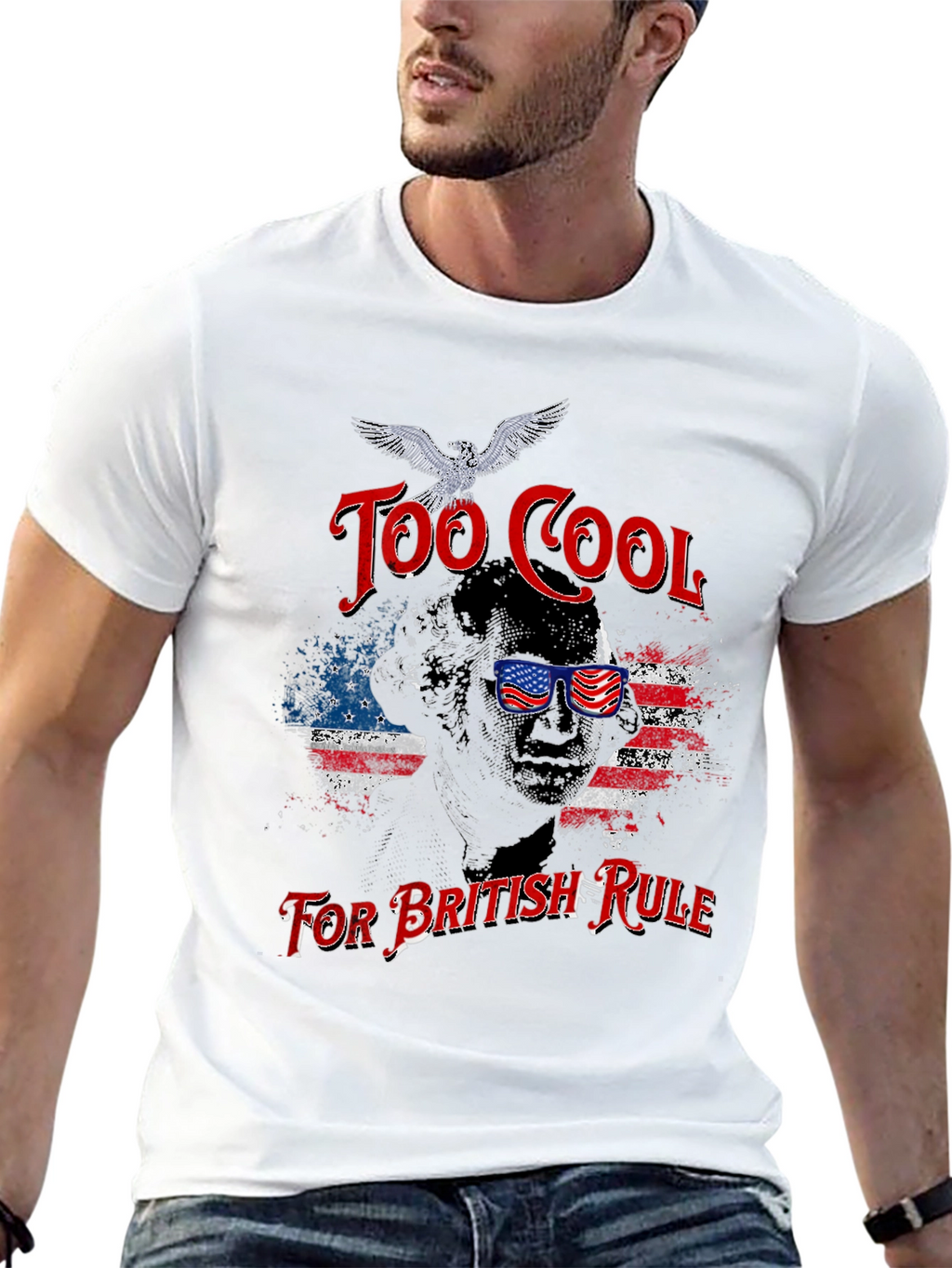 Too Cool Patriotic T-Shirt