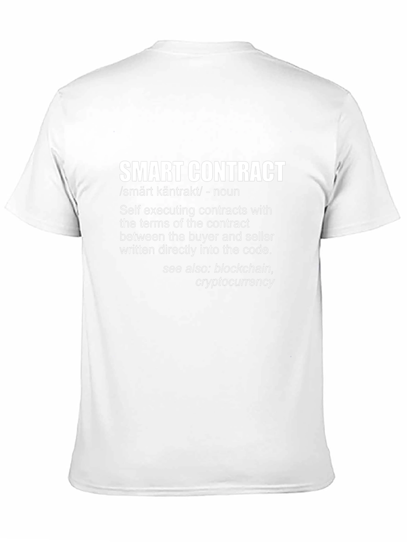 Smart Contract Definition T-Shirt