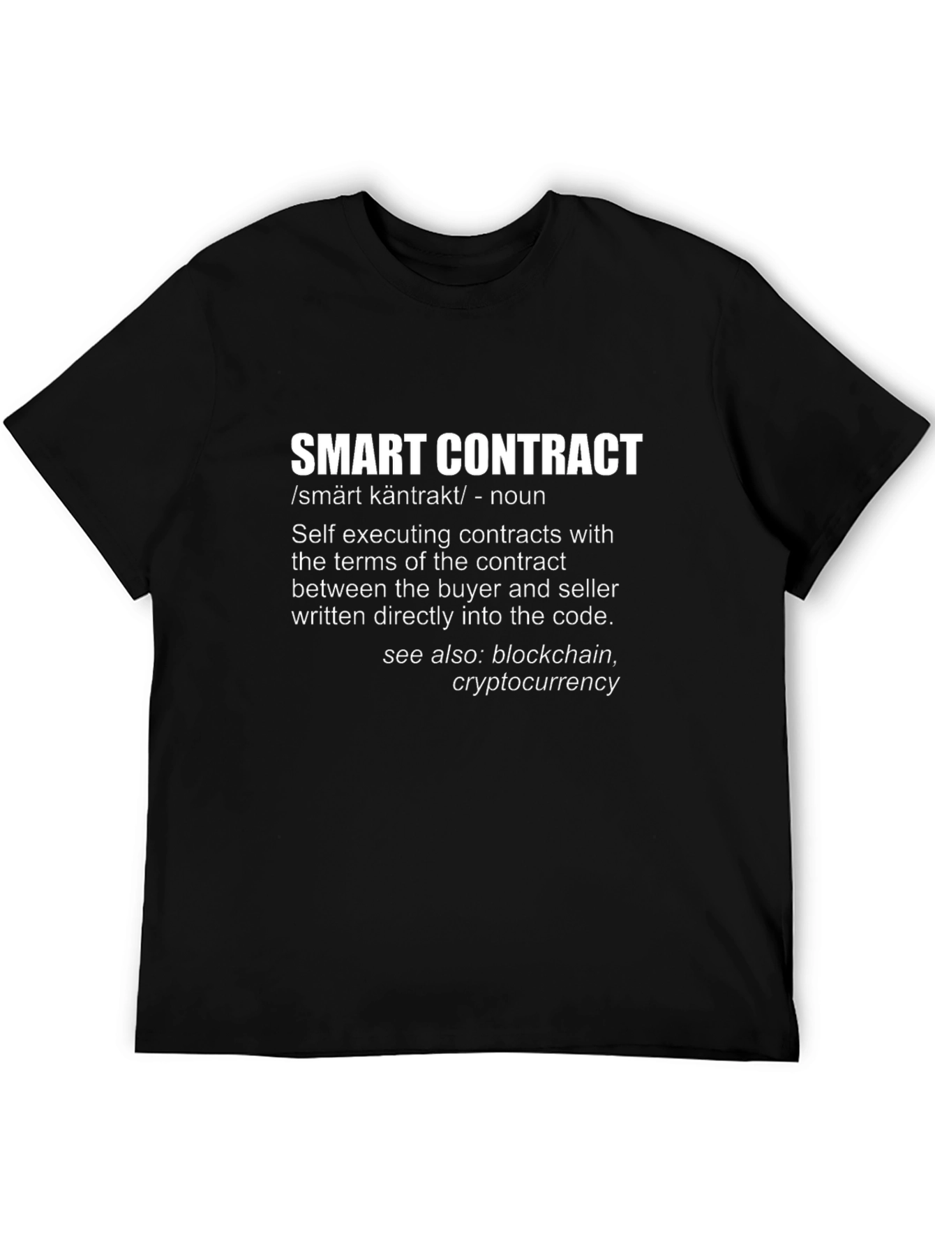 Smart Contract Definition T-Shirt
