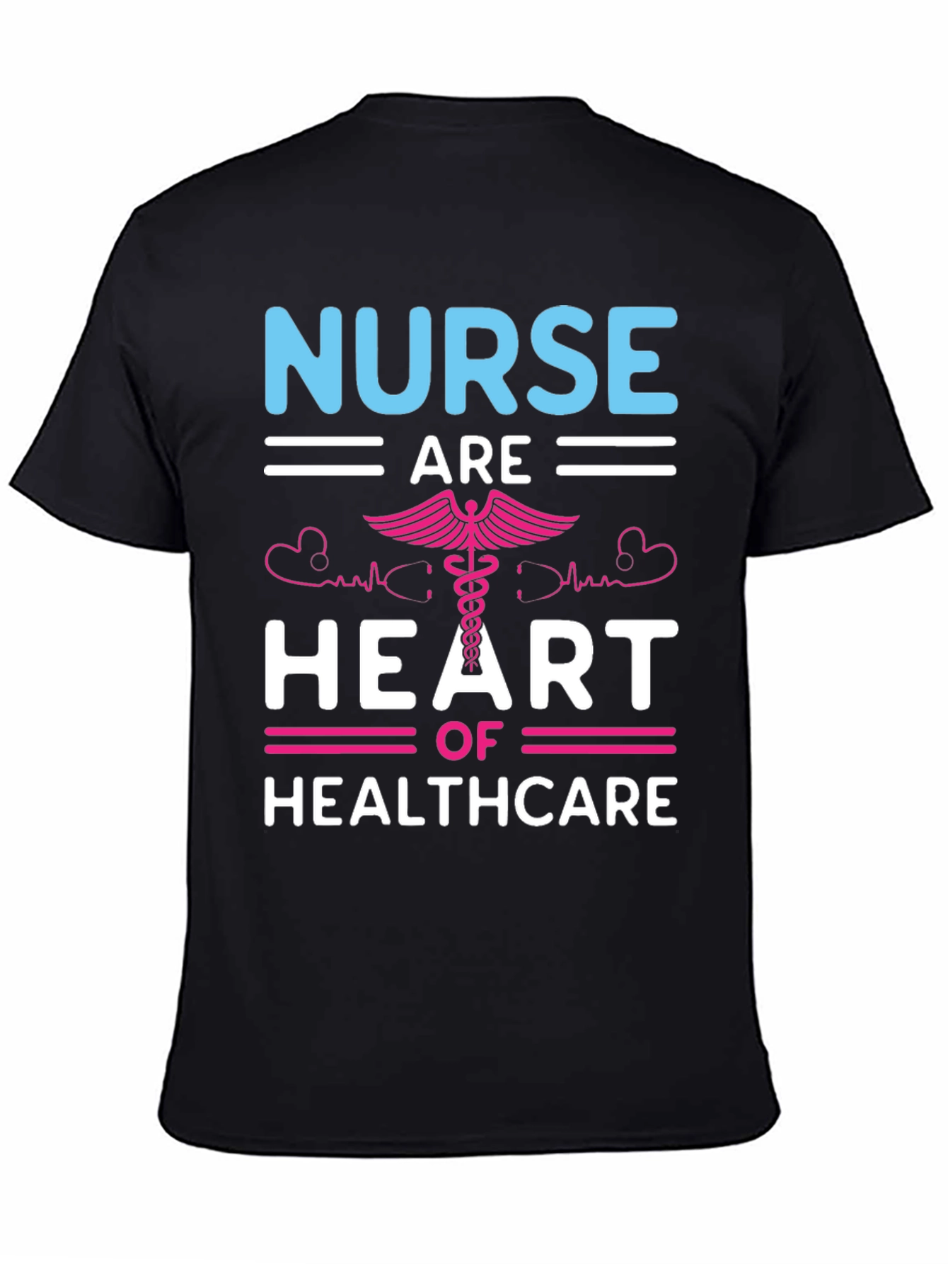 Nurse Heart of Healthcare Graphic T-Shirt