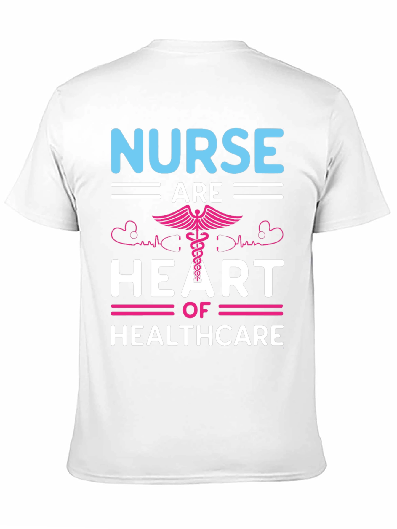 Nurse Heart of Healthcare Graphic T-Shirt
