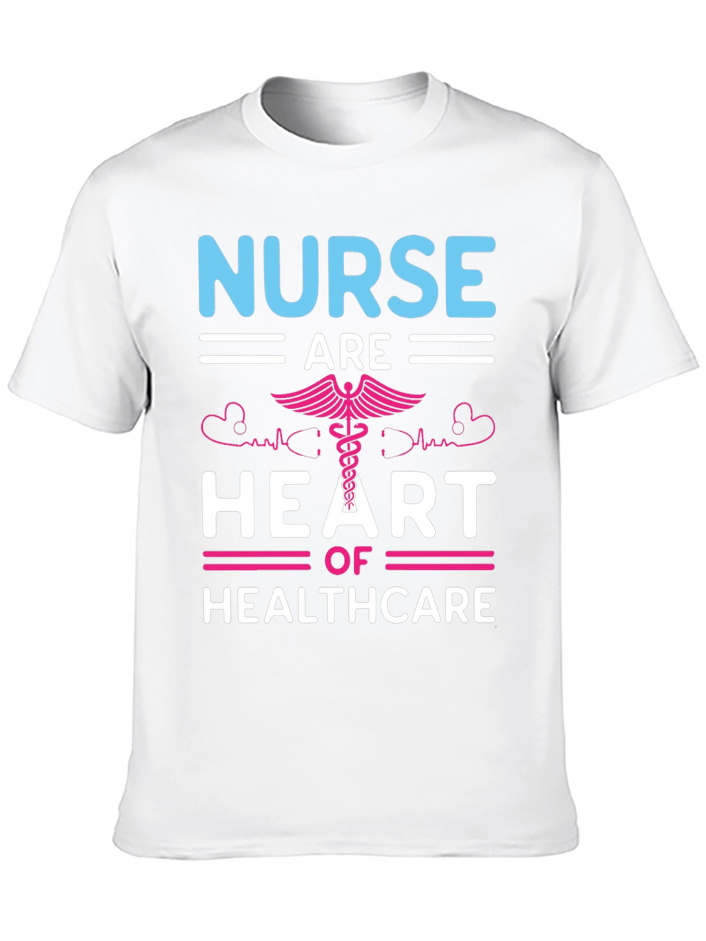 Nurse Heart of Healthcare Graphic T-Shirt