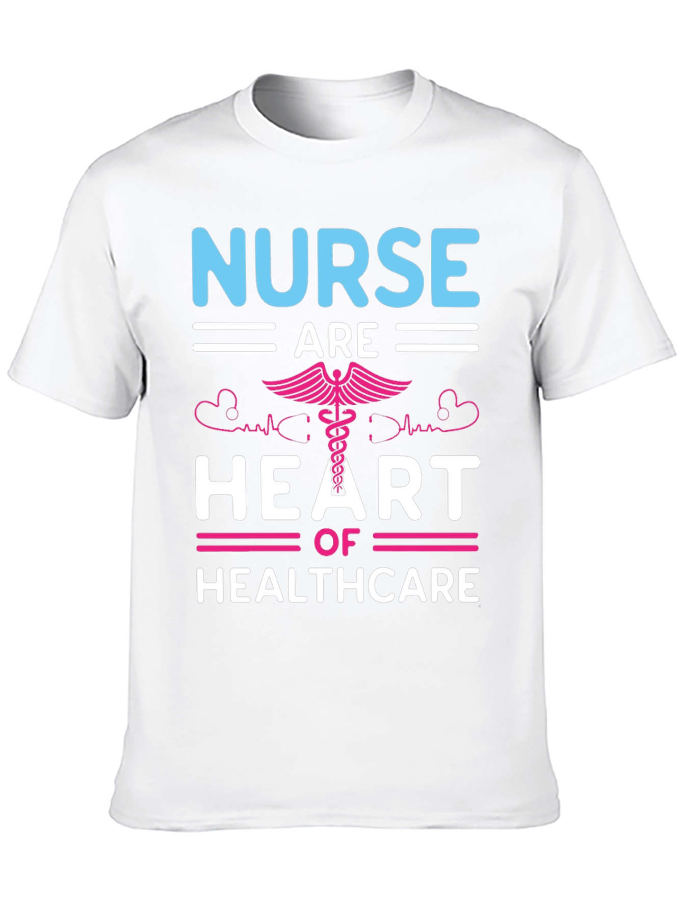 Nurse Heart of Healthcare Graphic T-Shirt